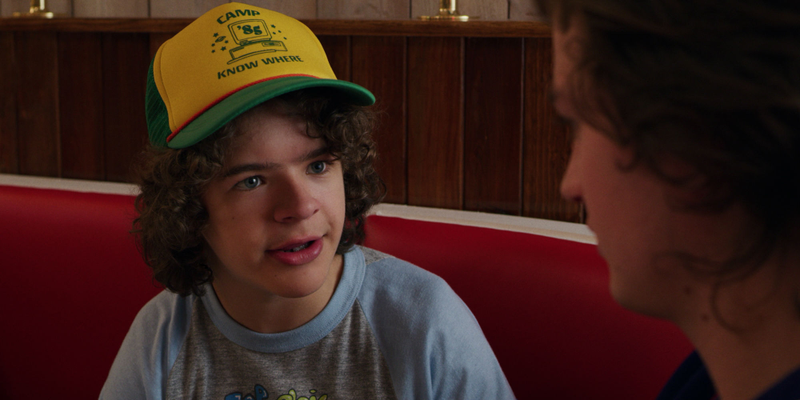 Dustin rose the ranks on Stranger Things this year.